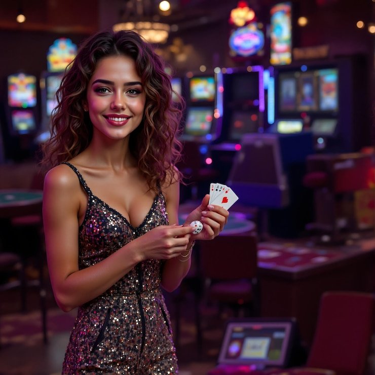 Tampilan meja Bandar Ceme di susterslot dengan kartu dan chip
